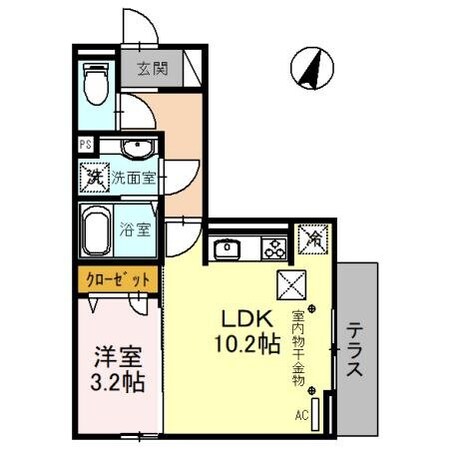 エーデル カーサの物件間取画像